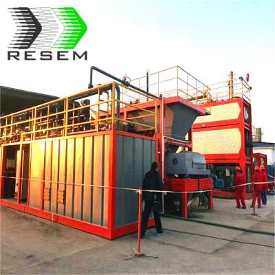 RESEM New technology continuous waste plastic pyrolysis plant