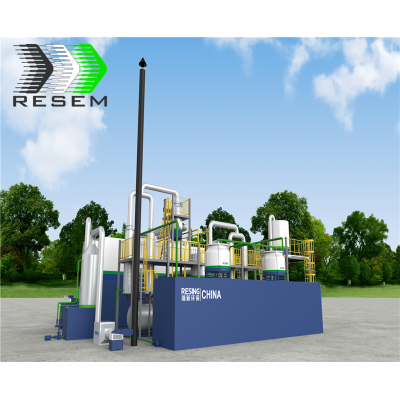 Continuous waste tire pyrolysis plant tire pyrolysis machine 20 tons tire pyrolysis plant to obtain oil